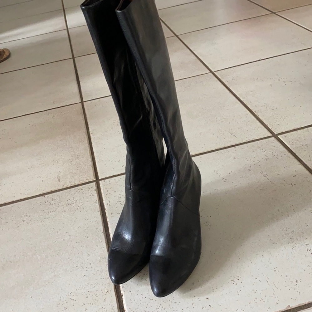 Ann Taylor wedged knee high boots